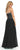 Floral Applique Chiffon Evening Dress