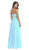 May Queen - Strapless Sweetheart Rhinestone Chiffon Prom Dress