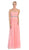 Strapless Sweetheart Rhinestone Chiffon Prom Dress