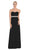 Strapless Sweetheart Rhinestone Chiffon Prom Dress