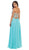 Glistening Strapless Prom Dress with Long Tulle Skirt