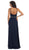 Styllish Long Chiffon Formal Dress with Quarter Length Jacket