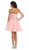 Strapless Laced Sweetheart A-Line Cocktail Dress