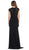 Elegant Laced Illusion Neck Long Evening Dress