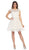 Beaded Floral Cocktail Dress