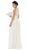 Embroidered Jewel A-line Evening Dress
