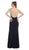 May Queen - Open Back Long Prom Dress in Black
