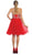 May Queen - Strapless Sweetheart A-line Cocktail Dress