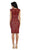Cap Sleeve Sequined Lace Cocktail Dress