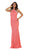 Elegant Sleeveless Rhinestone Lace Prom Dress