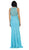 Elegant Sleeveless Rhinestone Lace Prom Dress