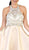 High Halter Neck Bejeweled Cocktail Dress