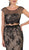 May Queen - MQ1493 Two Piece Scoop Lace and Mesh Evening Gown in Black