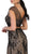Two Piece Scoop Lace and Mesh Evening Gown