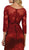 May Queen - MQ1501 Beaded Illusion Bateau Trumpet Evening Dress