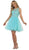 May Queen Embellished Jewel A-line Dress MQ1510