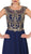 Embroidered Illusion Jewel A-line Evening Dress
