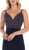 May Queen - MQ1587 Embellished Sweetheart Trumpet Evening Gown In Blue