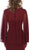 May Queen - MQ1612 V-Neck Floral Appliques Dress In Red