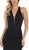 May Queen - MQ1636 Halter Crisscross Straps Open Back Mermaid Gown