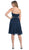 May Queen - MQ711B Pleated Sweetheart Bejeweled Waist Cocktail Dress