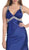 May Queen - MQ871 Bejeweled Ruched Empire A-Line Prom Dress