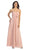 Strapless Sweetheart Empire Waist Long Formal Dress