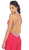 High Halter Keyhole Cutout Prom Gown