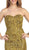 Dazzling Strapless Sequins Lace Applique and Beaded Long Dress