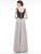 Marsoni By Colors - MV1021 Embroidered V-neck A-line Dress