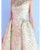 Mac Duggal Homecoming - 40694N Sleeveless Metallic Hi Low Dress in Gold