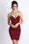 Baccio Couture - Magda Paint Caviar In Black and Red