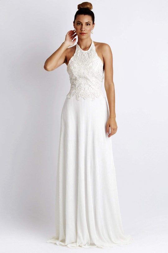 Baccio Couture - Marcella Paint Caviar In White