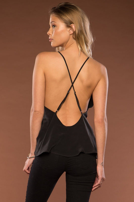 Merritt Charles -  Marlboro Tank | Black | Steel Blue | Champagne