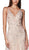 Cinderella Divine - Lace Appliqued Trumpet Evening Dress CJ503 In Pink