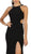 Halter Embellished Cutout Long Prom Gown