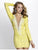 Baccio Couture - Hellen Painted in Yellow and White