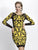 Baccio Couture - Sade Mesh Painted in Black and Yellow Gold