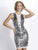 Baccio Couture - Wings Mesh Painted In Black And White