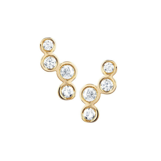 Mini Constellation Star Line Earring