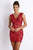 Baccio Couture - Molly Paint Caviar In Red
