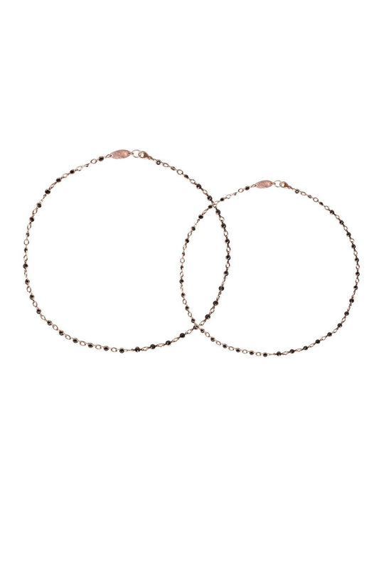 Heather Gardner - Swarovski Crystal Necklace & Bracelet Sets:  ROSE GOLD crystal options