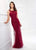 Mon Cheri Sleeveless Embroidered Tulle Gown 118963