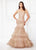 Montage by Mon Cheri - 118965 Strapless Tulle Gown In Gold