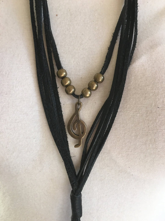 Musical Note Necklace