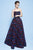 MNM Couture - N0261 Strapless Multi-Colored Embroidered Ballgown in Multi-Color