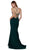 Nox Anabel - N160 Plunging V-Neck Strappy Low Cut Gown