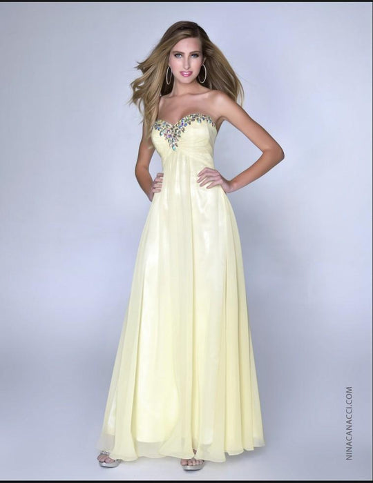 4051 Dress in Lemon