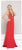 Colors Dress - 1899 Embellished V-neck Sheath Dress In Red