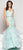 Colors Dress - 1829 Lace Embellished Mermaid Dress In Green